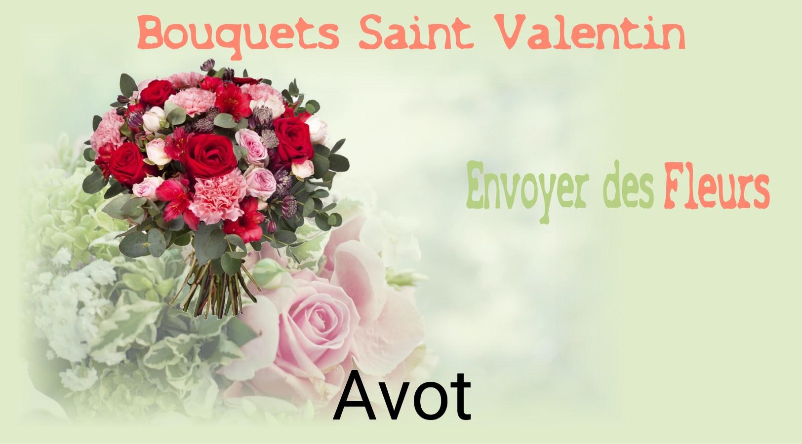 Roses de Saint-Valentin livrées à Avot